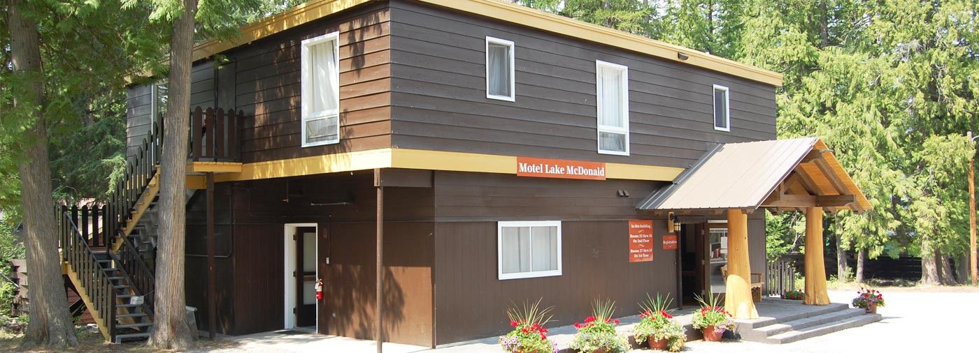 Motel Lake Mcdonald ويست غلاسير المظهر الخارجي الصورة